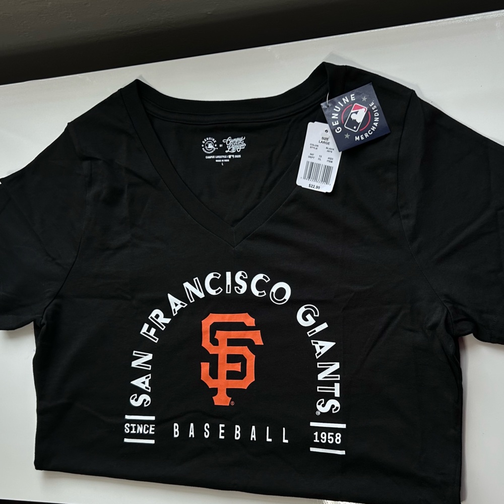 Genuine Merchandise Black San Francisco Giants Skirt